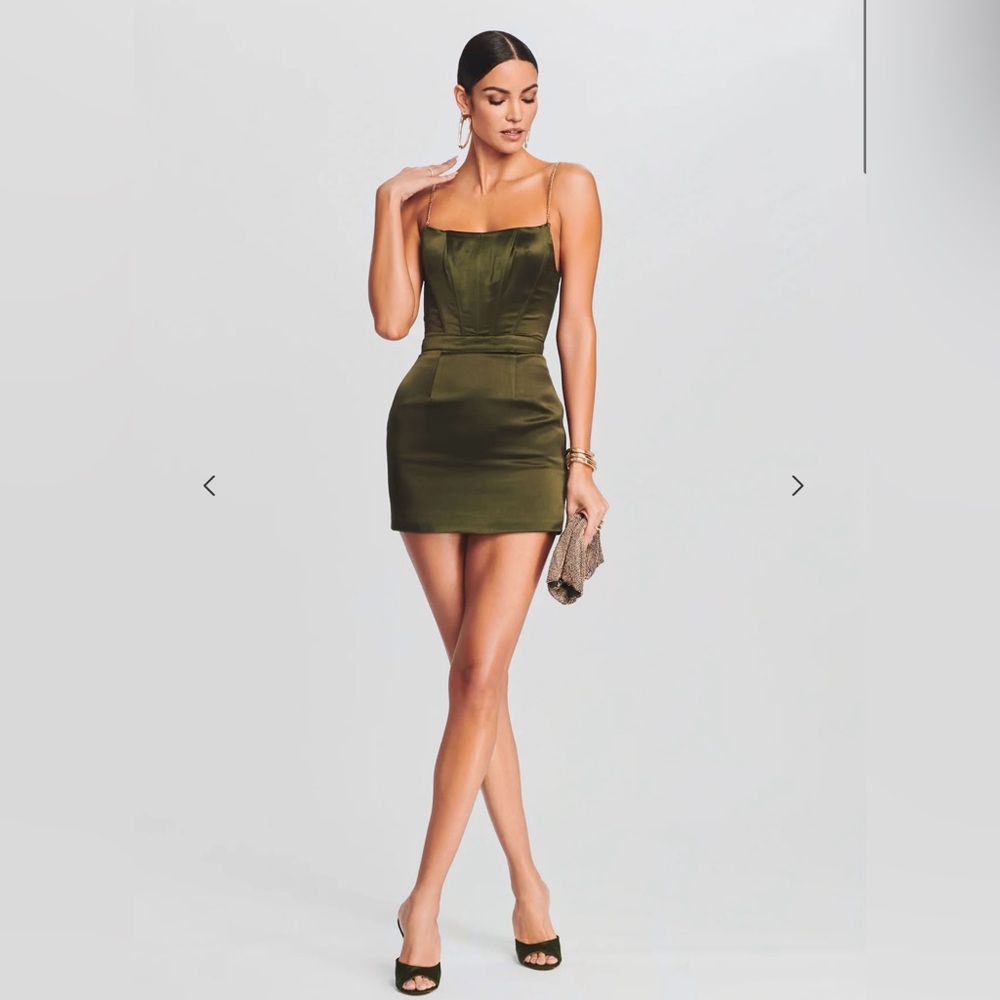 Retrofete EASTON DRESS in army green